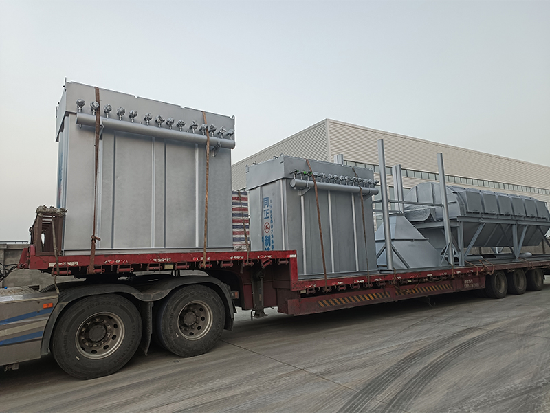 112单机脉冲袋式除尘器➕八角筛发往浙江绍兴